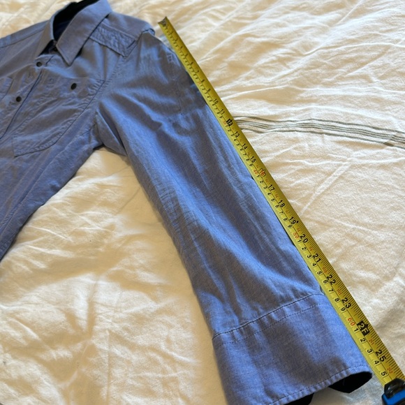 G-Star CL 3D Western Shirt L/S - Button Down Linen - Picture 12 of 13